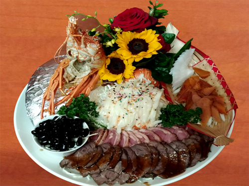 婚宴餐色
