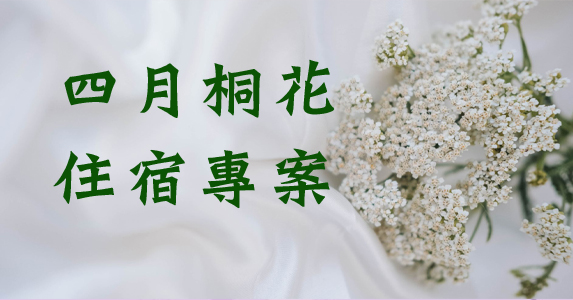 繽紛桐花優惠獻禮